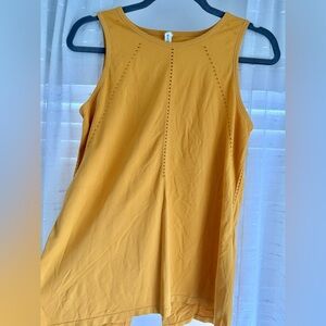 Athleta Mustard Yellow Top